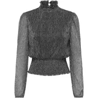 ONLY Blouse 'ONLCami' zilvergrijs