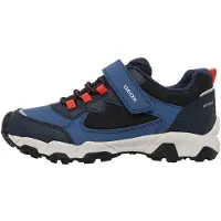 Geox Sneakers blauw / navy / donkeroranje