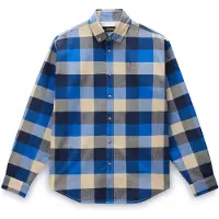Napapijri Overhemd beige / navy / royal blue/koningsblauw