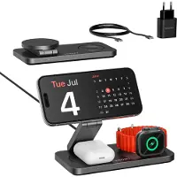 Voomy Wireless W3S - 3-in-1 15W - Zwart