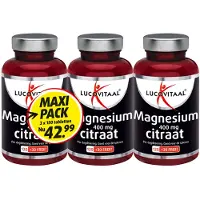 Lucovitaal Magnesium Citraat 400 mg - 3 Pack