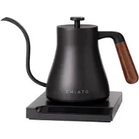 Chiato Elektrische waterkoker flowPLAY Gooseneck, 0.6 l – Zwart
