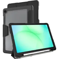 Just in Case Samsung Galaxy Tab A11/A9 Plus ArmorElite Book Case Zwart