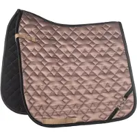 HKM Saddle cloth Golden Bit