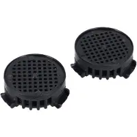 Dripio 2 actieve koolstoffilters voor koelkast, geschikt voor Liebherr 9096342, 45 mm
