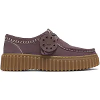 Clarks Torhill Bee - dames veterschoen - Paars - maat 37 (EU) 4 (UK)