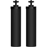 Dripio Waterfilter, zwart, 2 stuks, vervanging voor BB9-2, compatibel met Doulton