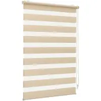 Famanu – XXL Kraboom met 202 cm hoogte, grote platforms, een kattenhuis en mandjes, geschikt voor grote katten, beige kleur