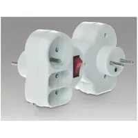 Plastrol Verdeler met 3 stopcontacten, type R-12WS