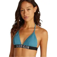 Calvin Klein Bikinitop met driehoekige cups voor dames (Storm Blauw)