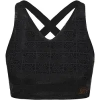 Biba Sportbeha met V-hals voor dames uit de Move-collectie (Zwart)