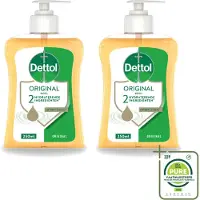 Dettol 2 x – Antibacteriële Handzeep Original – Hydraterende Formule – 250 ml - Grootverpakking - Vaatwasstrips - Handzeep - Hygiëne - Antibacterieel - Hydratatie - Huidverzorging