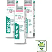 Elmex 3 x - Tandpasta - Sensitive Professional - Repair & Prevent - 75 ml - Grootverpakking - Vaatwasstrips - Gevoelige Tanden - Tandpasta - Gevoeligheid - Tandarts Aanbevolen - PRO-ARGIN Technologie