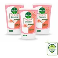 Dettol 3 x - Wasgel Navulling - Skincare - Rozenwater & Sheaboter - 250 ml - Grootverpakking - Vaatwasstrips - Handen Reinigen - Antibacteriële Wasgel - Handwas - Hygiëne - Handen Verzorgen