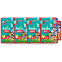 Pampers 12 x – Luierbroekjes – Baby Dry Pants Paw Patrol Maat 4 – 25 Luiers - Voordeelverpakking - 12 stuks