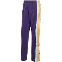 Adidas Broek 'Adibreak' curry / donkerlila / wit