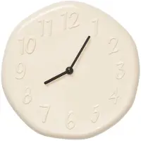 Ferm Living Loopi Wandklok Cream