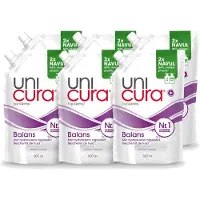 Unicura 6 x – Vloeibare Handzeep Navulling – Balans – 500 ml - Voordeelverpakking - 6 stuks