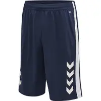 Hummel Sportbroek marine / wit