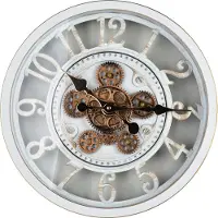 Mondex Ramsey Zegar, 40 cm, met bewegend mechanisme, afmetingen 40x40x7 cm