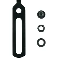 Sks Crank Brothers Stuurpen IODINE 2 Zwart Oranje hoek 6 || Maat: 80