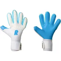 Real All Stop Aqua (Limited Edition) Keepershandschoenen - Wit / Hemelsblauw | Maat: 9