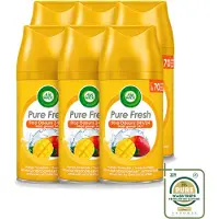 Air Wick 6 x Freshmatic - Luchtverfrisser Navulling - Tropische Mango - 250ml - Wasstrips - Tropische Mango - Geurverspreider - Geur - Luchtverfrisser - Navulling