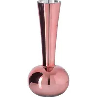 J-Line Vaas - glas - roze