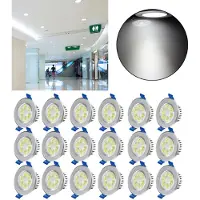 VA-Cerulean inbouwspots, 20 x 3W LED, 230V. Inbouwspots voor plafond, koelwit licht, niet dimbaar