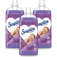 Soupline 3 x - Wasverzachter - Lavendel - 56 Wasbeurten - 1.3L - Voordeelverpakking - 3 stuks