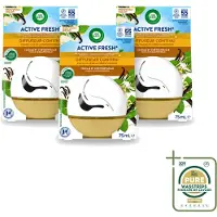 Air Wick 3 x Decosphere - Luchtverfrisser - Vanille & Kamperfoelie - 75ml - Wasstrips - Luchtverfrisser - Geur - Geurverspreiding - Vanille - Kamperfoelie