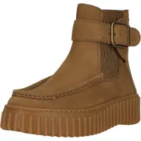 Clarks Torhill Buckle Booties