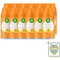 Air Wick 12 x - Luchtverfrisser Navulling - Mediterrane Zon - Automatische Spray - 250 ml - Wasstrips - Luchtverfrisser - Geur - Automatische Spray - Navulling - Zon