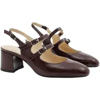 Desa Slingpumps 'Schuhe mit Blockabsatz' bourgogne