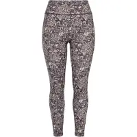 Ulla Popken Leggings taupe / chocoladebruin / donkergrijs