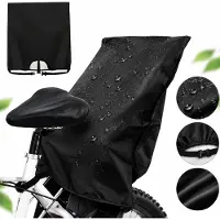 VHV - 2 Stusk Regenhoes - Regenbescherming Voor Kinderzitje & Hoezen Fietsstoeltjes - Regenhoes Fiets - Universele Waterdichte Afdekking - Met Reflecterende Strepen - Regenhoes - Waterdicht Stofdicht