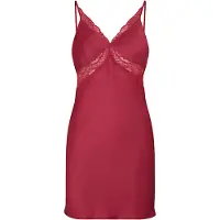Hunkemoller Slipdress Tosca Rood Dames | Maat: XS