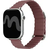 IMoshion Magnetisch kunstleren bandje voor de Apple Watch | 44/45/46/49 mm - Rose
