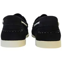 Nicholas Deakins Heren Monteiro Leren Bootschoenen (Marine)