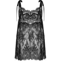 Hunkemoller Short Slipdress Legacy Zwart Dames | Maat: L