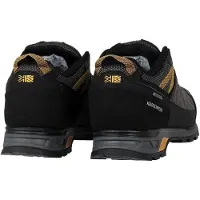 Karrimor Hot Rock platte wandelschoenen voor heren (Houtskool/Geel)