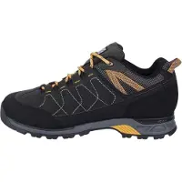 Karrimor Hot Rock platte wandelschoenen voor heren (Houtskool/Geel)