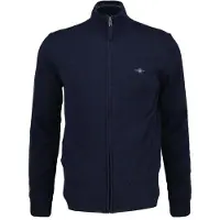 Gant Gebreid vest 'Superfine' marine / rood / wit