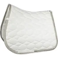 HKM Zadeldekje -Crystal fashion- wit Veelzijdigheid