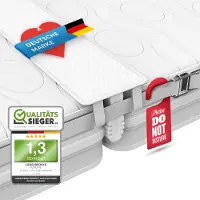 Merkloos Elzusha - Matrasbrug voor Tweepersoonsbedden - Bed Split Filler & Matraswig 200x18cm - Inclusief Spanband en Draagtas