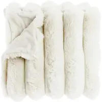 Unique living plaid liebe dove white -150x200cm
