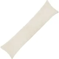 vidaXL Kussensloop HEERLEN Crèmekleurig 40 x 145 cm Bouclé