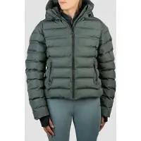 Horka - Pufferjas Kort Penelope - Shadow Steel - Maat L