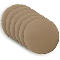 vidaXL Kussensloop 6 st HEERLEN Taupe Ø 40 cm Polyester