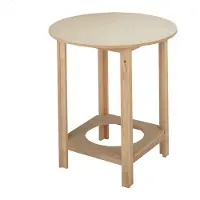 Dripio Eettafel van massief beuken, 60 x 75 cm